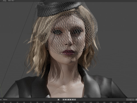 Lady Gaga 3D Модель