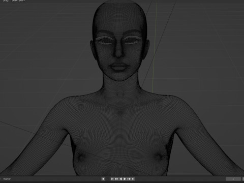 Lady Gaga 3D Модель
