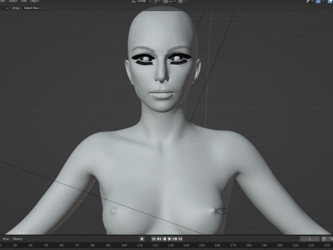 Lady Gaga 3D Модель