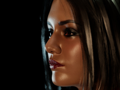 Vanessa Hudgens 3D Model