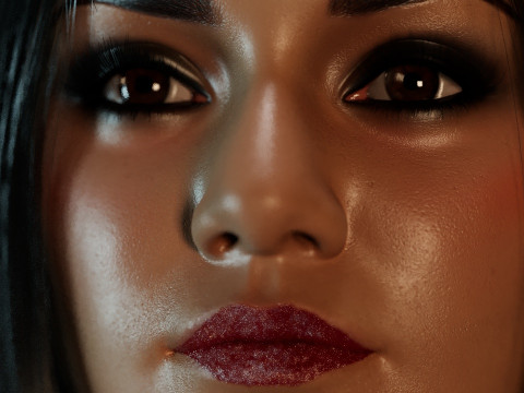 Vanessa Hudgens 3D Model