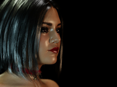 Vanessa Hudgens 3D Model