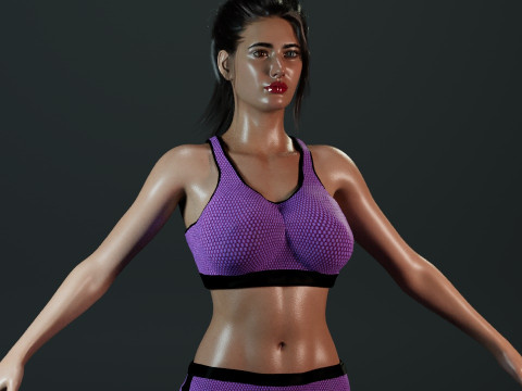 Sarah McDaniel Modèle 3D