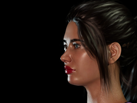 Sarah McDaniel Modèle 3D