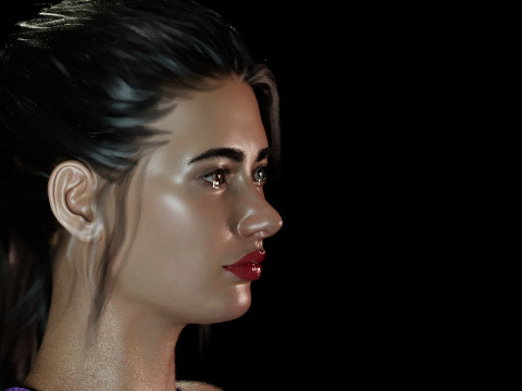 Sarah McDaniel Modèle 3D