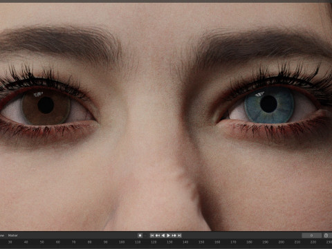 Sarah McDaniel Modèle 3D