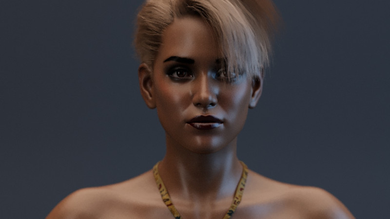 Halle Berry 3D 模型 .c4d .max .obj .3ds .fbx .stl .blend