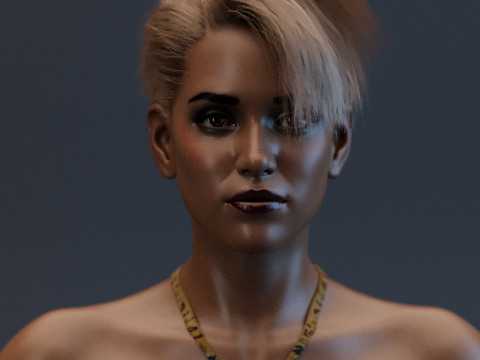 Halle Berry 3Dモデル