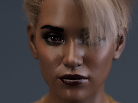 Halle Berry 3D 模型