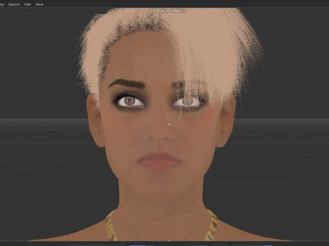 Halle Berry 3D 模型