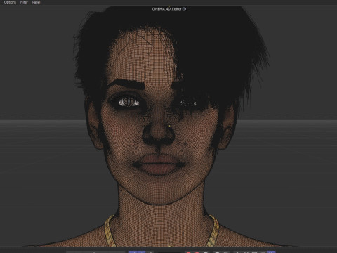 Halle Berry 3D 模型