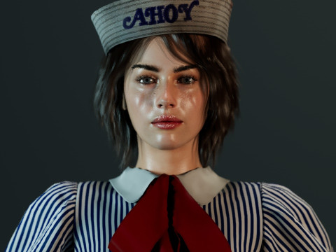 Robin Buckley 3D Model