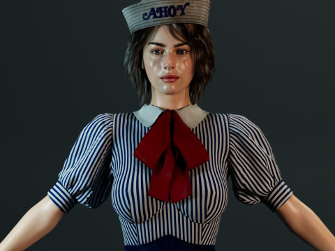 Robin Buckley 3D Model