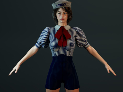 Robin Buckley 3D Model