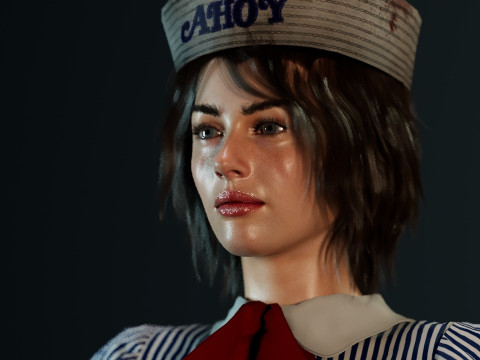 Robin Buckley 3D Model