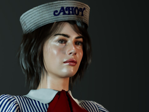 Robin Buckley 3D Model