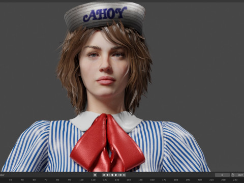 Robin Buckley 3D Model