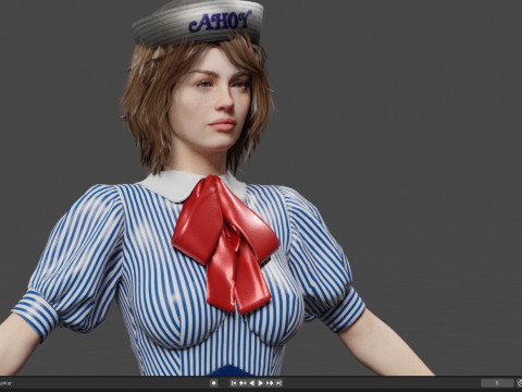 Robin Buckley 3D Model