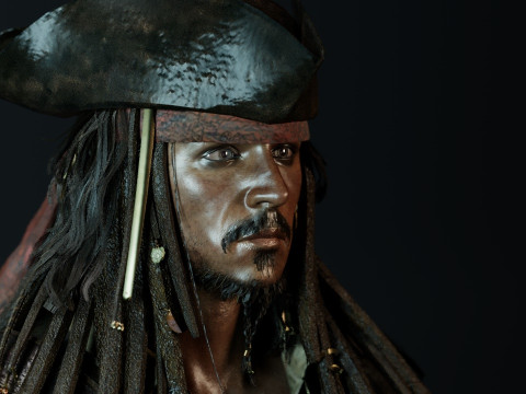 Jack Sparrow 3D Модель