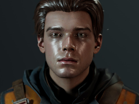 Cal Kestis 3D Model