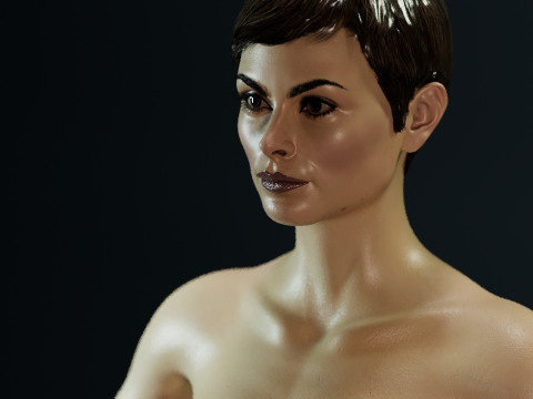Morena Baccarin Modello 3D