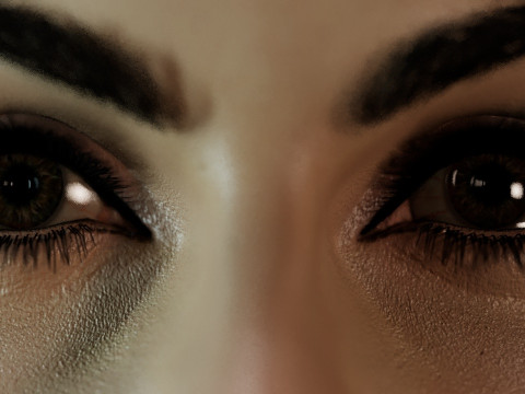 Morena Baccarin Modello 3D