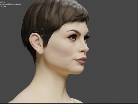 Morena Baccarin Modello 3D
