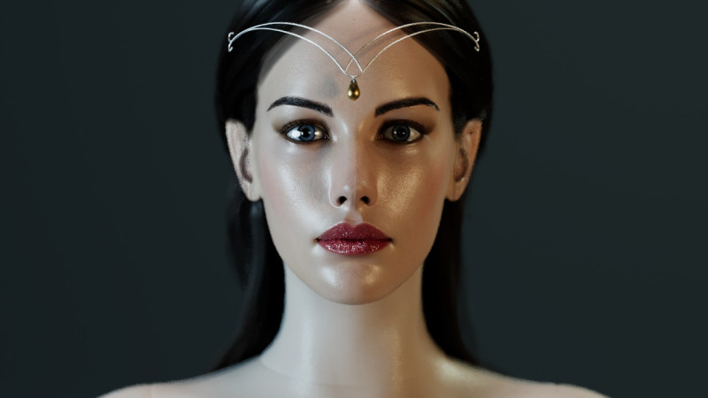 Arwen 3D-Modell .c4d .max .obj .3ds .fbx .stl .blend
