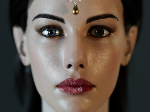 Arwen 3D-Modell
