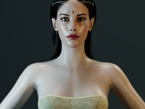 Arwen 3D-Modell
