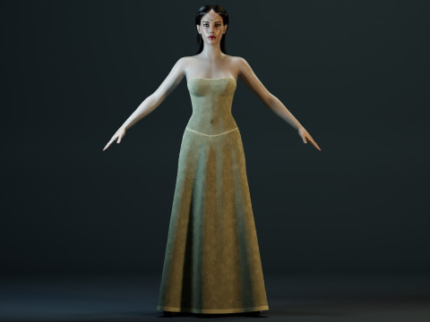 Arwen 3D-Modell