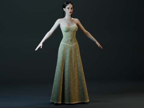 Arwen 3D-Modell