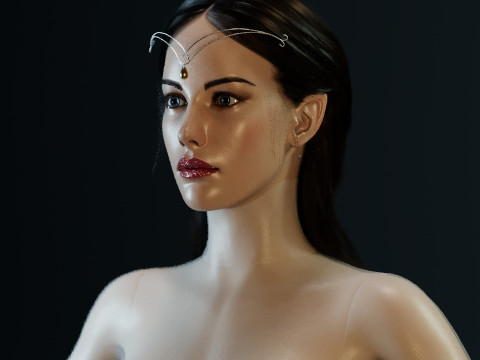 Arwen 3D-Modell