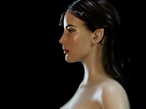 Arwen 3D-Modell
