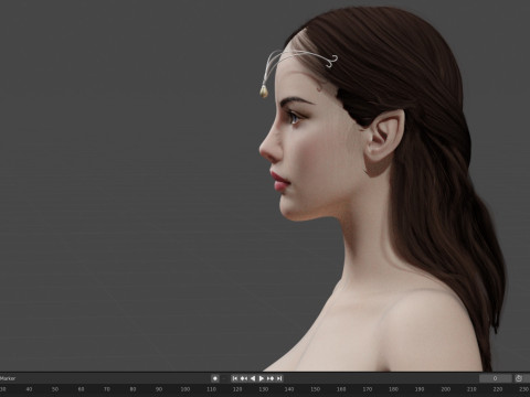 Arwen 3D-Modell
