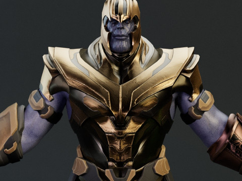Thanos 3D Модель
