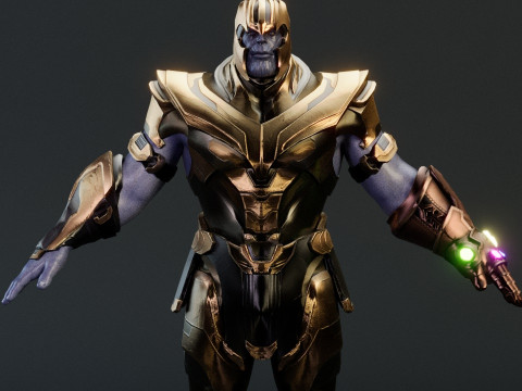 Thanos 3D Модель