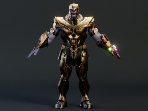 Thanos 3D Модель