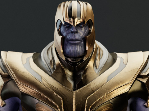 Thanos 3D Модель