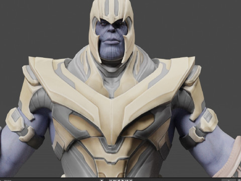 Thanos 3D Модель