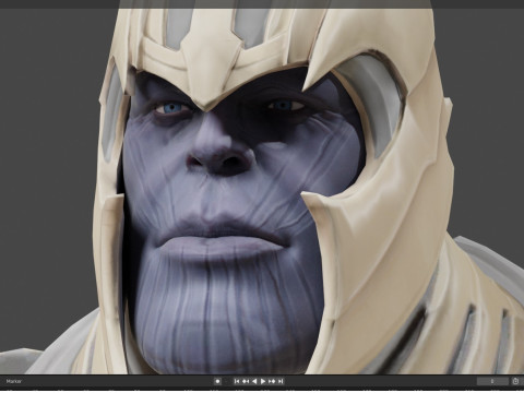 Thanos 3D Модель