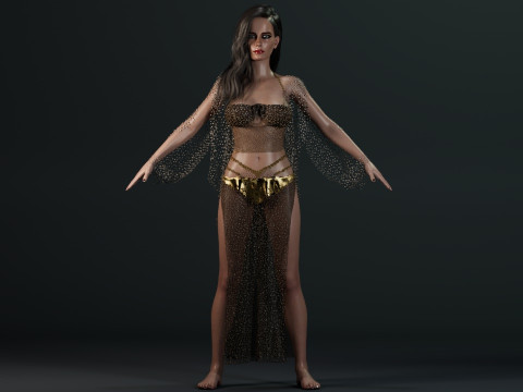 Eva Green 3D Model