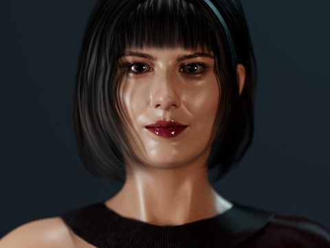 Mary Elizabeth Winstead 3Dモデル