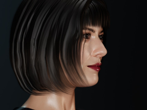 Mary Elizabeth Winstead 3D Model