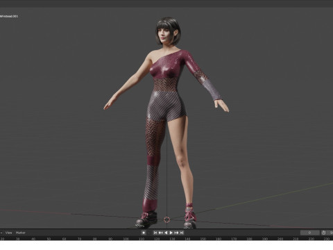 Mary Elizabeth Winstead 3D Model