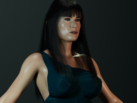 Demi Moore Modelo 3D