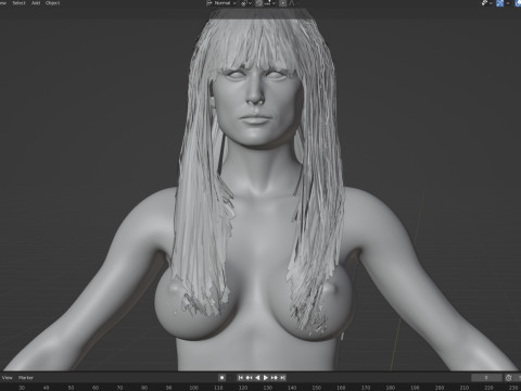Demi Moore Modelo 3D