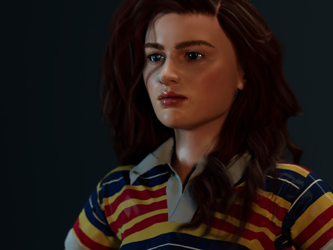 Max Mayfield Modello 3D
