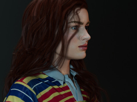 Max Mayfield Modello 3D