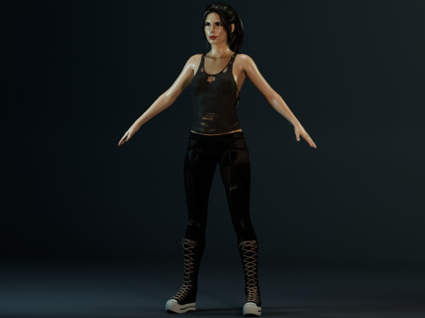 Sandra Bullock 3D Model